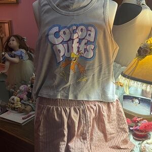 Woman’s tank and shorts set